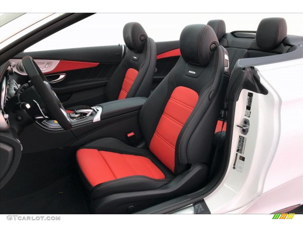 2020 Mercedes-Benz C AMG 63 S Cabriolet Front Seat Photo #137123889