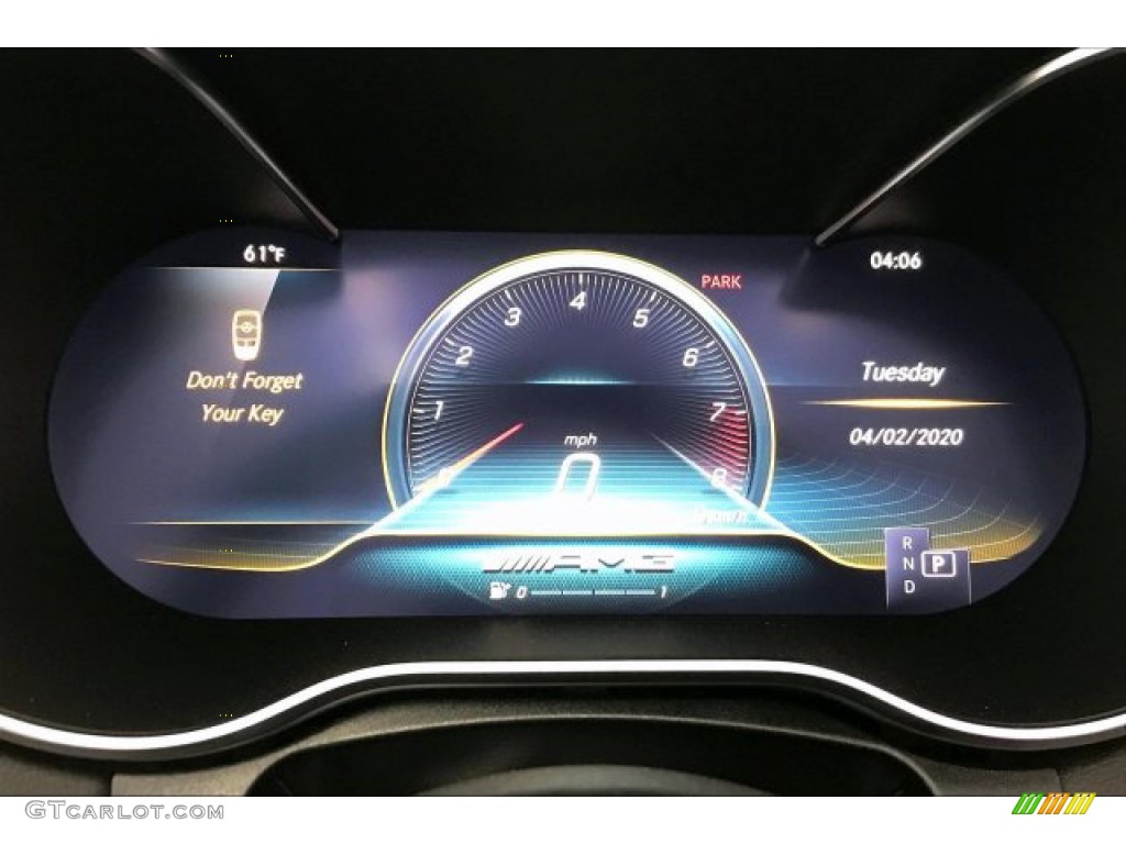 2020 Mercedes-Benz C AMG 63 S Cabriolet Gauges Photo #137123964