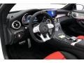 2020 Mercedes-Benz C Red Pepper/Black Interior Front Seat Photo