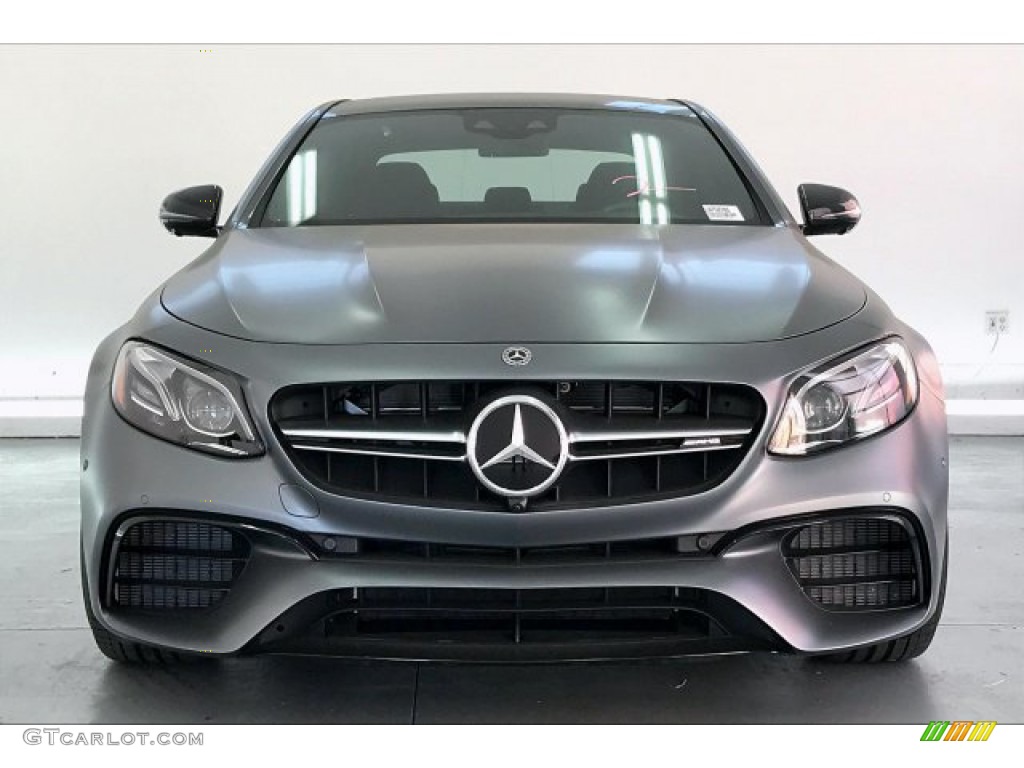 2020 E 63 S AMG 4Matic Sedan - designo Selenite Grey Magno (Matte) / Black photo #2