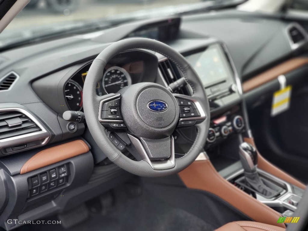 2020 Subaru Forester 2.5i Touring Saddle Brown Dashboard Photo #137124174