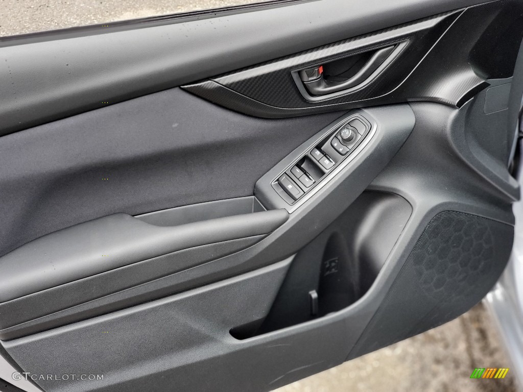 2020 Subaru Impreza Premium Sedan Black Door Panel Photo #137124405