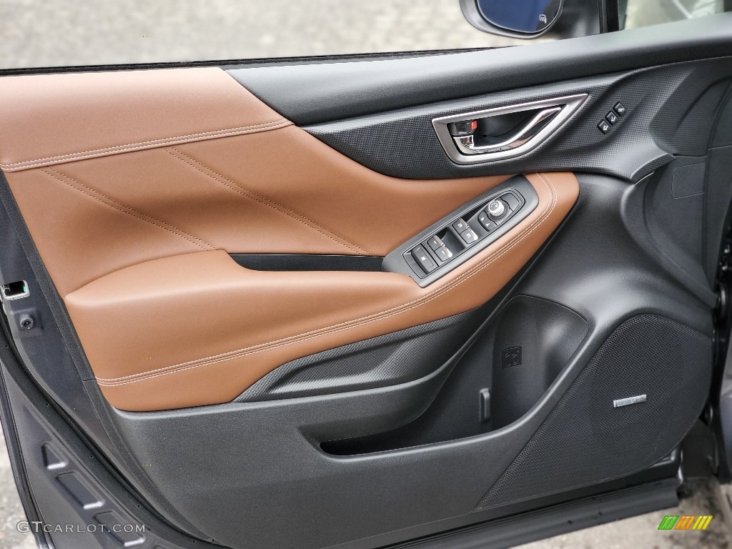 2020 Subaru Forester 2.5i Touring Saddle Brown Door Panel Photo #137124882