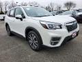 Crystal White Pearl 2020 Subaru Forester 2.5i Limited Exterior