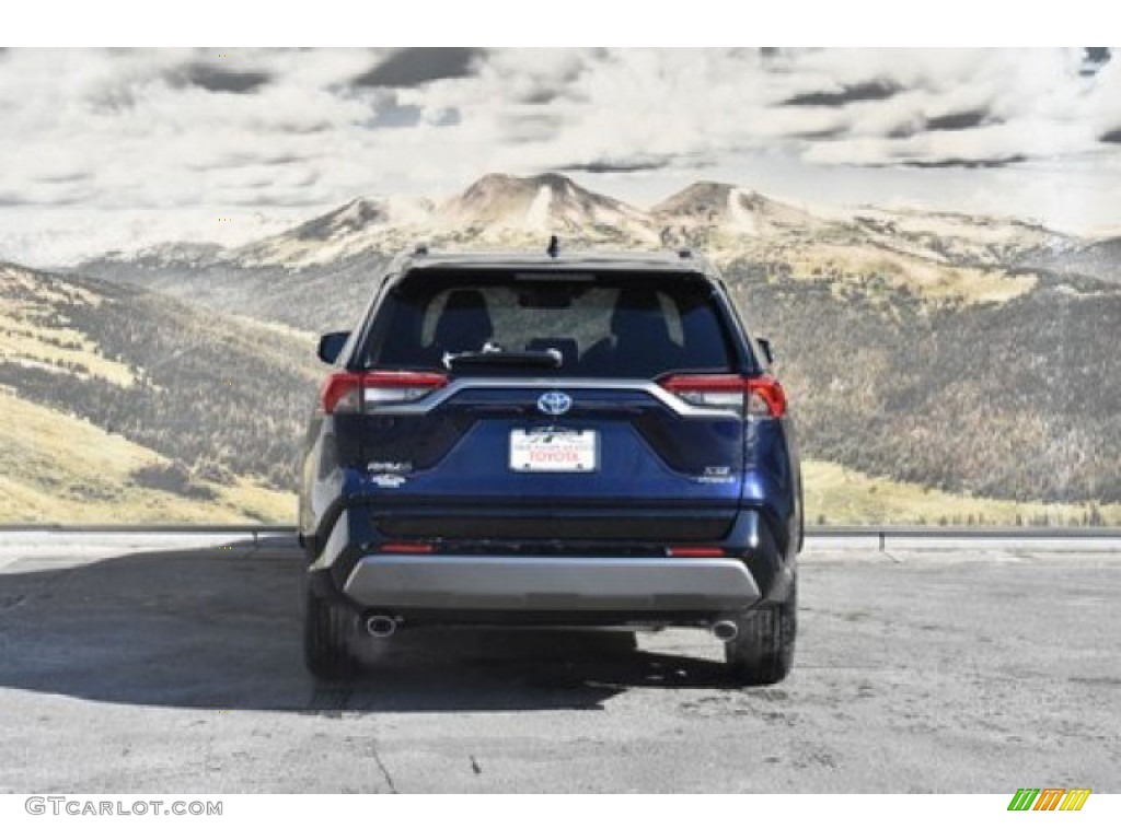 2020 RAV4 XSE AWD Hybrid - Blue Flame / Black photo #4