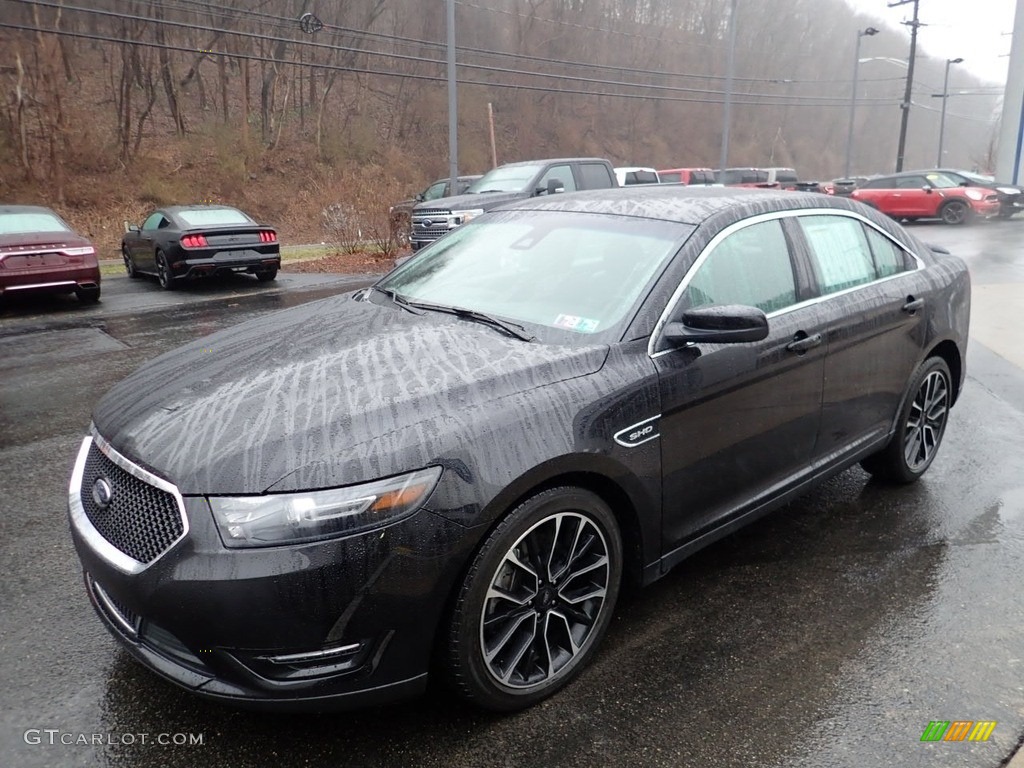 2019 Taurus SHO AWD - Agate Black / Charcoal Black/Mayan Gray photo #6