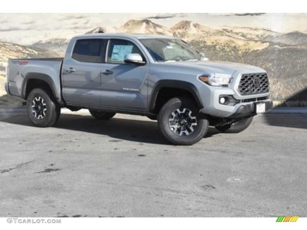 2020 Tacoma TRD Off Road Double Cab 4x4 - Cement / Black photo #1