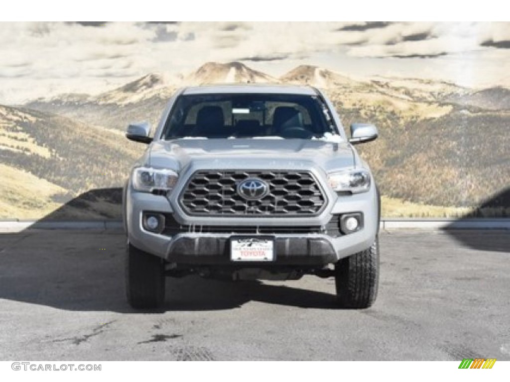 2020 Tacoma TRD Off Road Double Cab 4x4 - Cement / Black photo #2