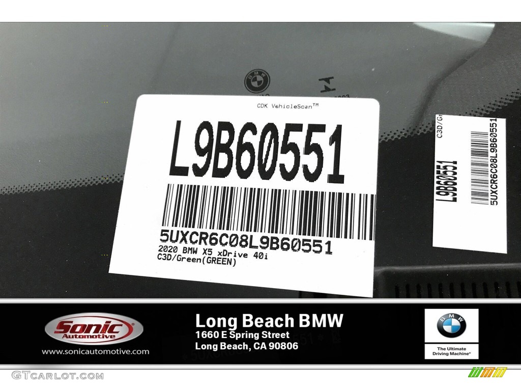 2020 X5 xDrive40i - Manhattan Metallic / Black photo #11