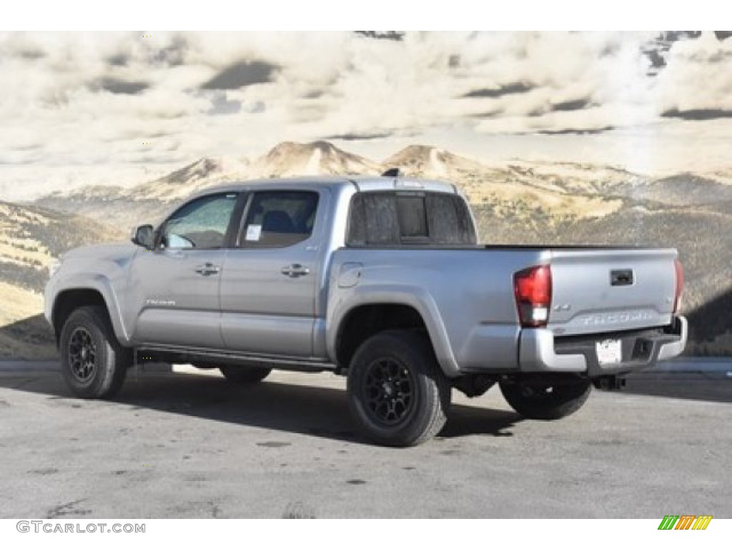 2020 Tacoma SR5 Double Cab 4x4 - Silver Sky Metallic / Cement photo #3