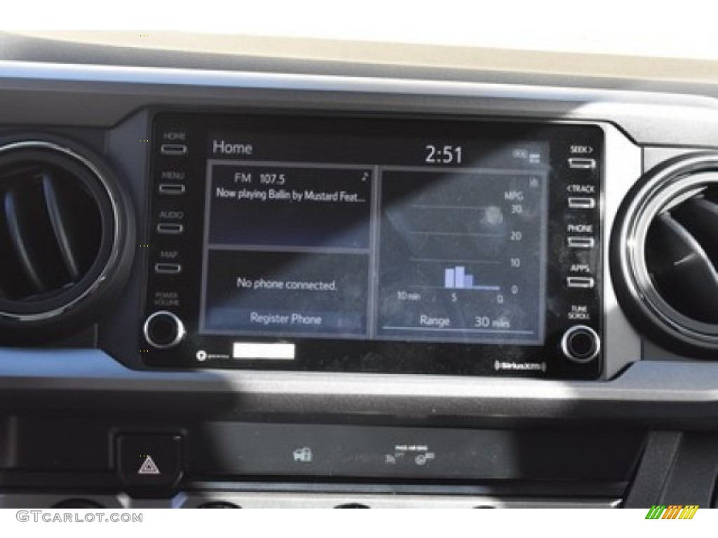 2020 Tacoma SR5 Double Cab 4x4 - Silver Sky Metallic / Cement photo #8