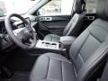 Ebony Front Seat Photo for 2020 Ford Explorer #137128256