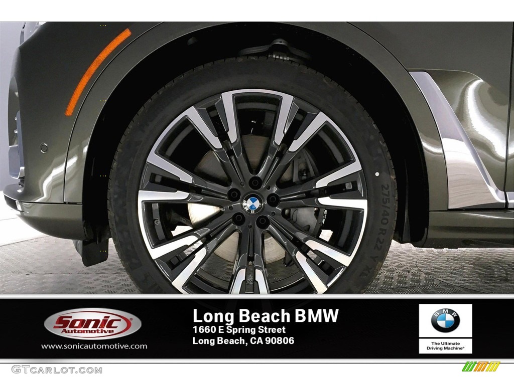 2020 X7 xDrive40i - Manhattan Green Metallic / Black photo #9