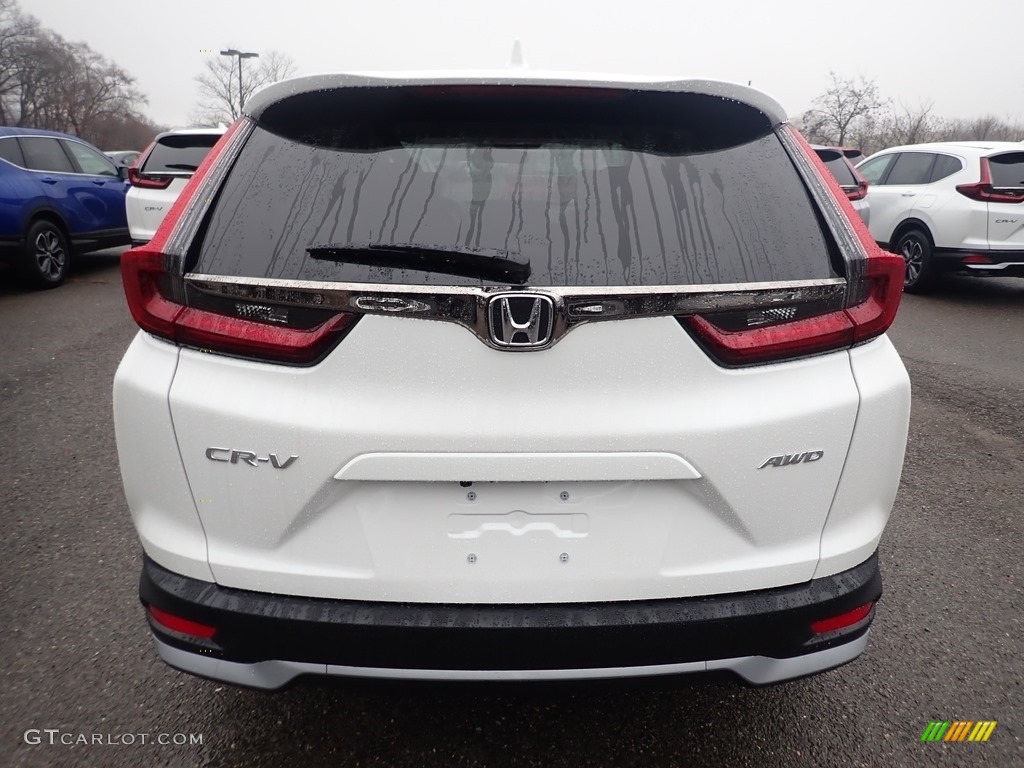 2020 CR-V EX AWD - Platinum White Pearl / Ivory photo #3