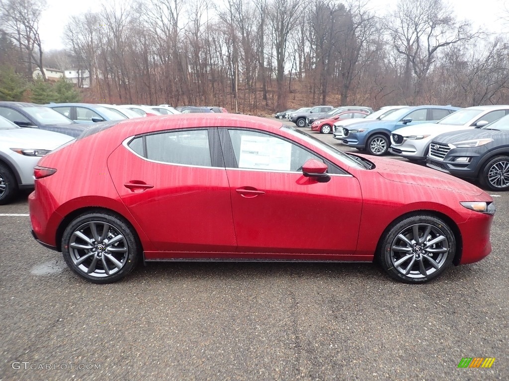 Soul Red Crystal Metallic 2020 Mazda MAZDA3 Preferred Hatchback AWD Exterior Photo #137131013