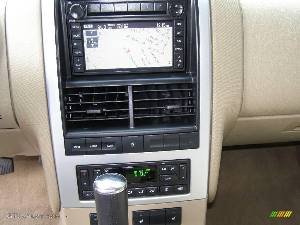 2007 Mountaineer Premier AWD - White Chocolate Tri Coat / Camel photo #14