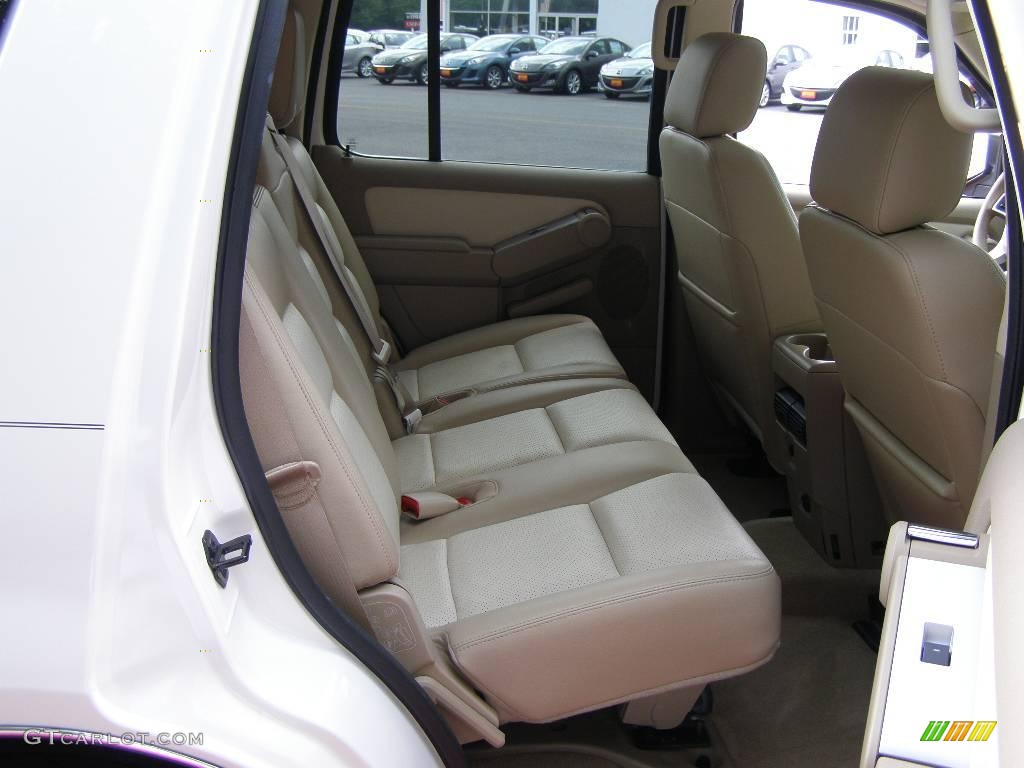 2007 Mountaineer Premier AWD - White Chocolate Tri Coat / Camel photo #20