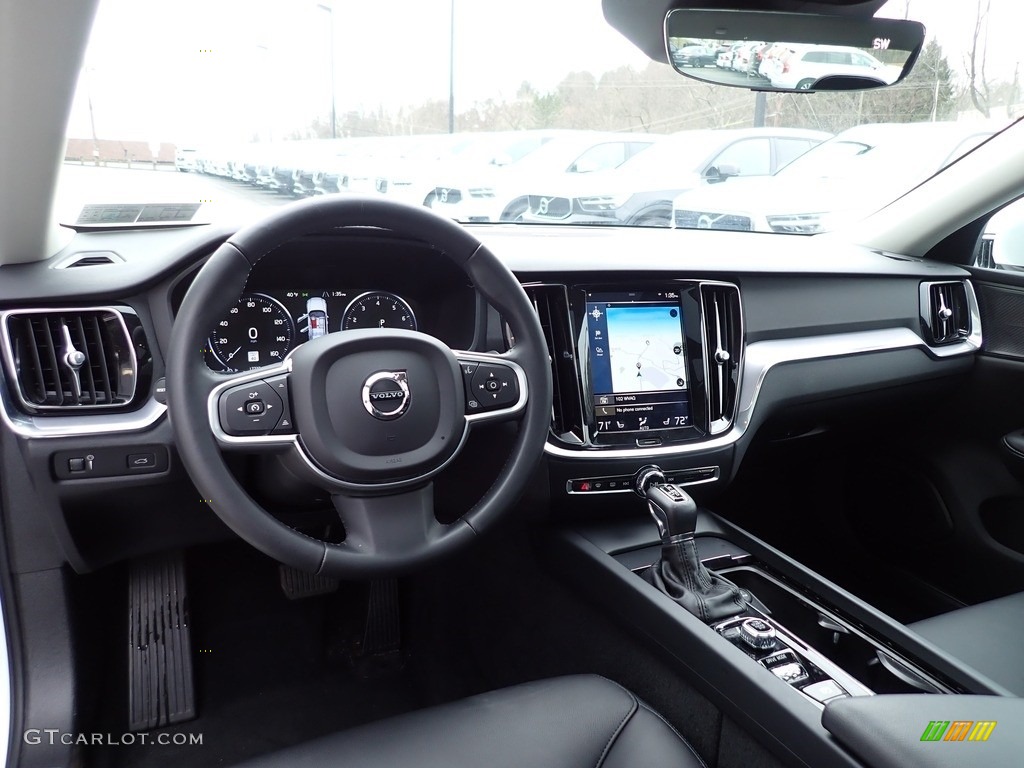 Charcoal Interior 2019 Volvo S60 T6 AWD Momentum Photo #137132069