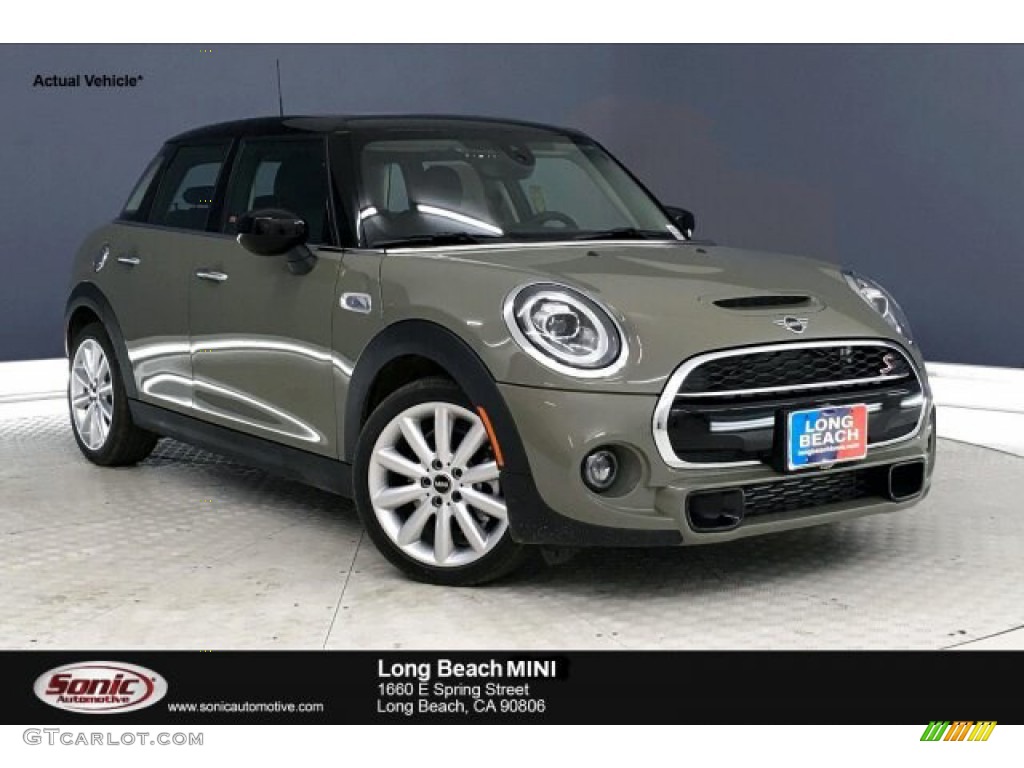 2020 Hardtop Cooper S 4 Door - Emerald Gray Metallic / Carbon Black photo #1