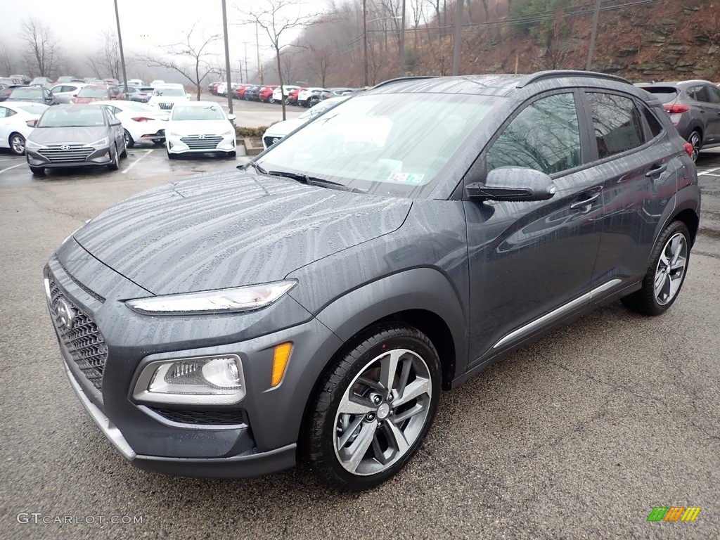 Thunder Gray 2020 Hyundai Kona Ultimate AWD Exterior Photo #137132246