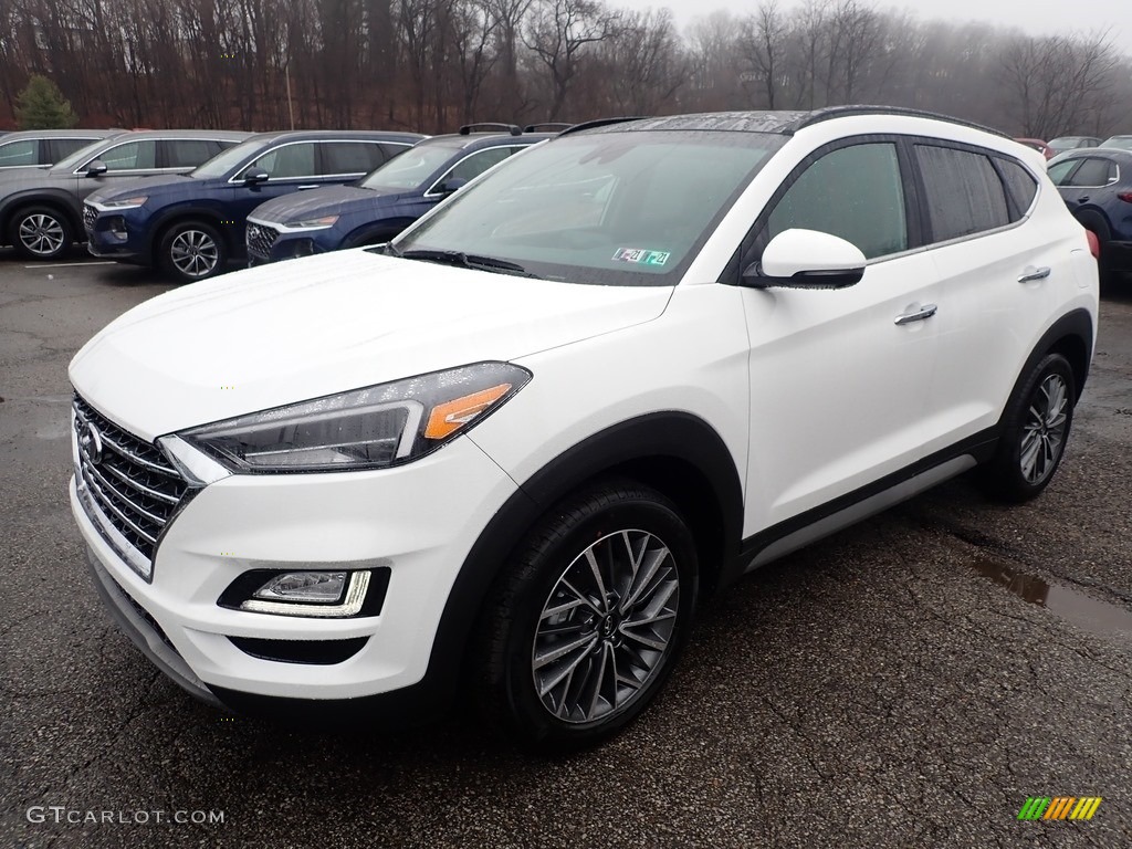 Winter White 2020 Hyundai Tucson Ultimate AWD Exterior Photo #137132642