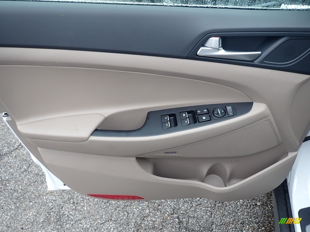 2020 Hyundai Tucson Ultimate AWD Beige Door Panel Photo #137132789