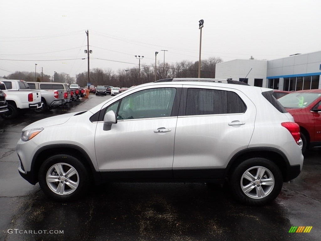 Silver Ice Metallic 2020 Chevrolet Trax LT AWD Exterior Photo #137135918