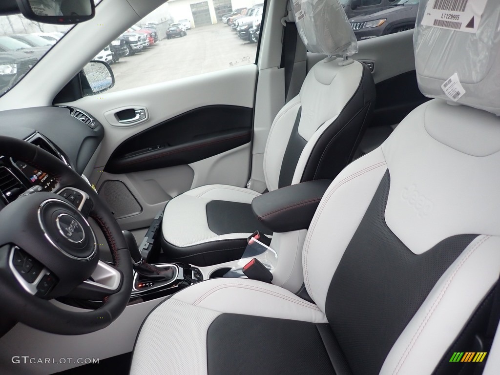 Ski Gray/Black Interior 2020 Jeep Compass Limted 4x4 Photo #137136278