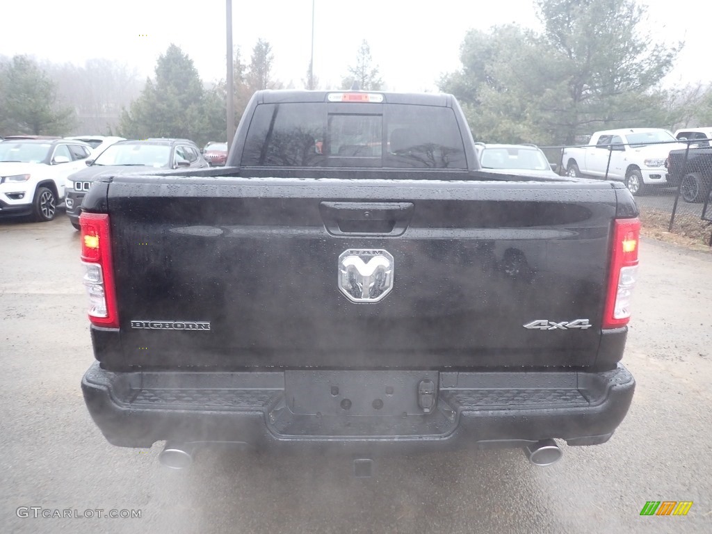 2020 1500 Big Horn Crew Cab 4x4 - Diamond Black Crystal Pearl / Black/Diesel Gray photo #4