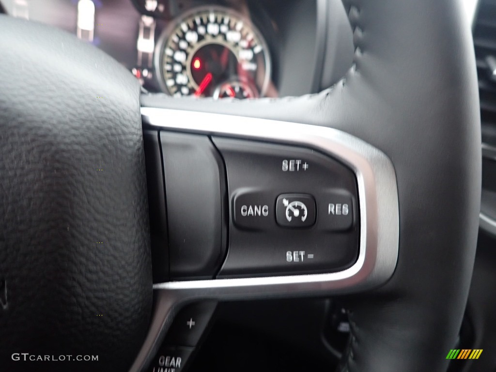 2020 1500 Big Horn Crew Cab 4x4 - Diamond Black Crystal Pearl / Black/Diesel Gray photo #19