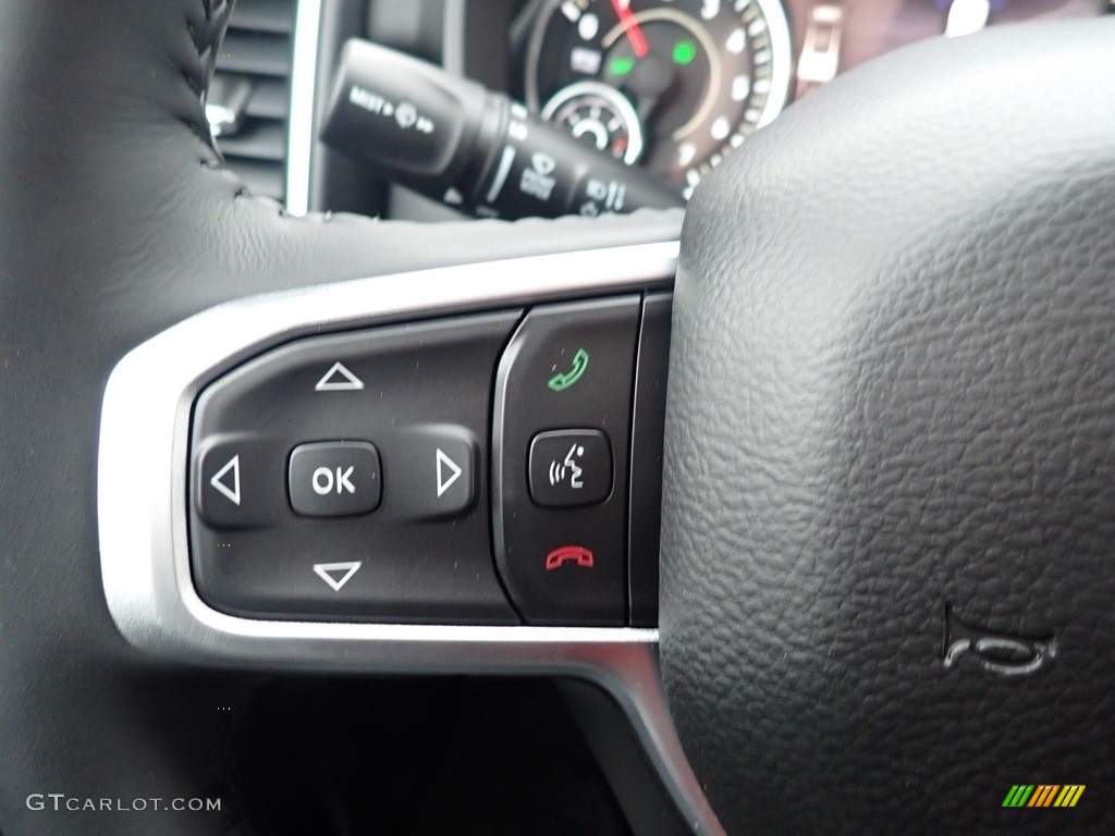 2020 1500 Big Horn Crew Cab 4x4 - Diamond Black Crystal Pearl / Black/Diesel Gray photo #20