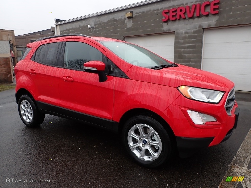 Race Red 2020 Ford EcoSport SE 4WD Exterior Photo #137140163