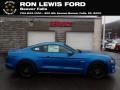 2020 Velocity Blue Ford Mustang GT Premium Fastback  photo #1