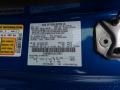 E7: Velocity Blue 2020 Ford Mustang GT Premium Fastback Color Code