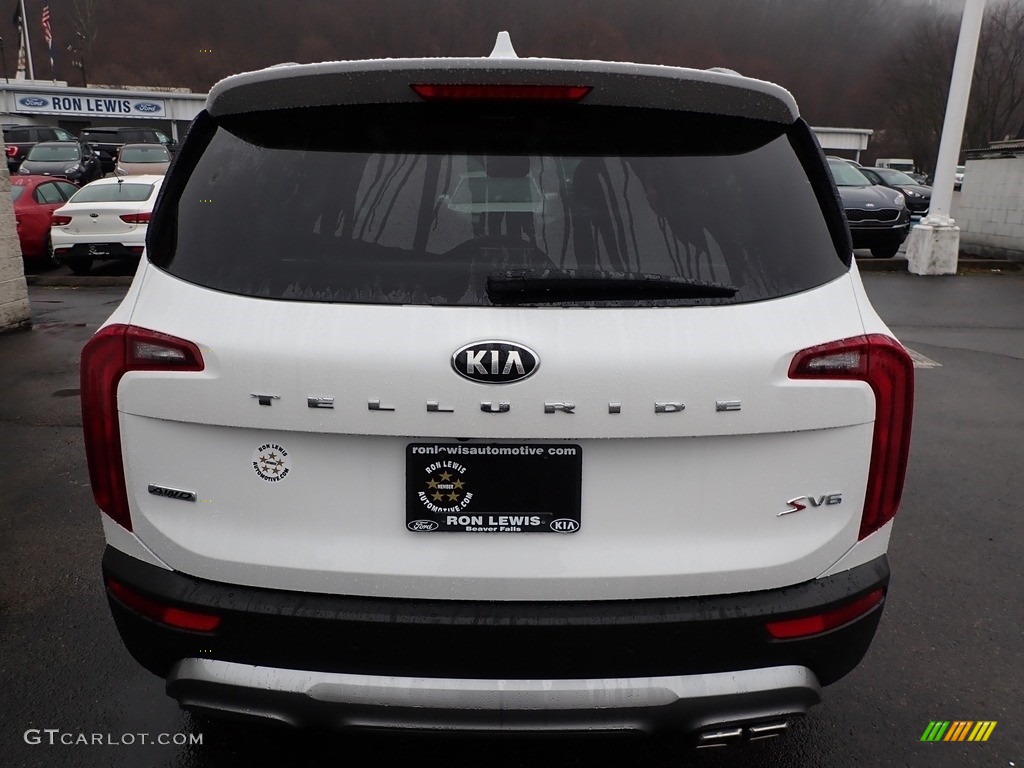 2020 Telluride S AWD - Snow White Pearl / Black photo #3