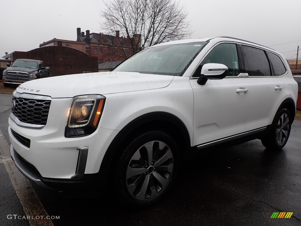 2020 Telluride S AWD - Snow White Pearl / Black photo #7