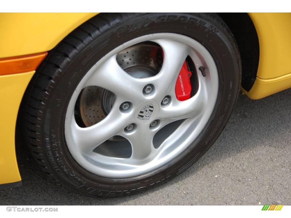 2003 Boxster S - Speed Yellow / Black photo #3