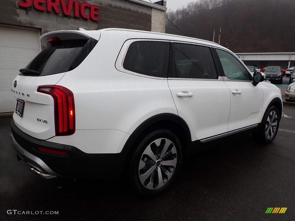 2020 Telluride EX AWD - Snow White Pearl / Black photo #2