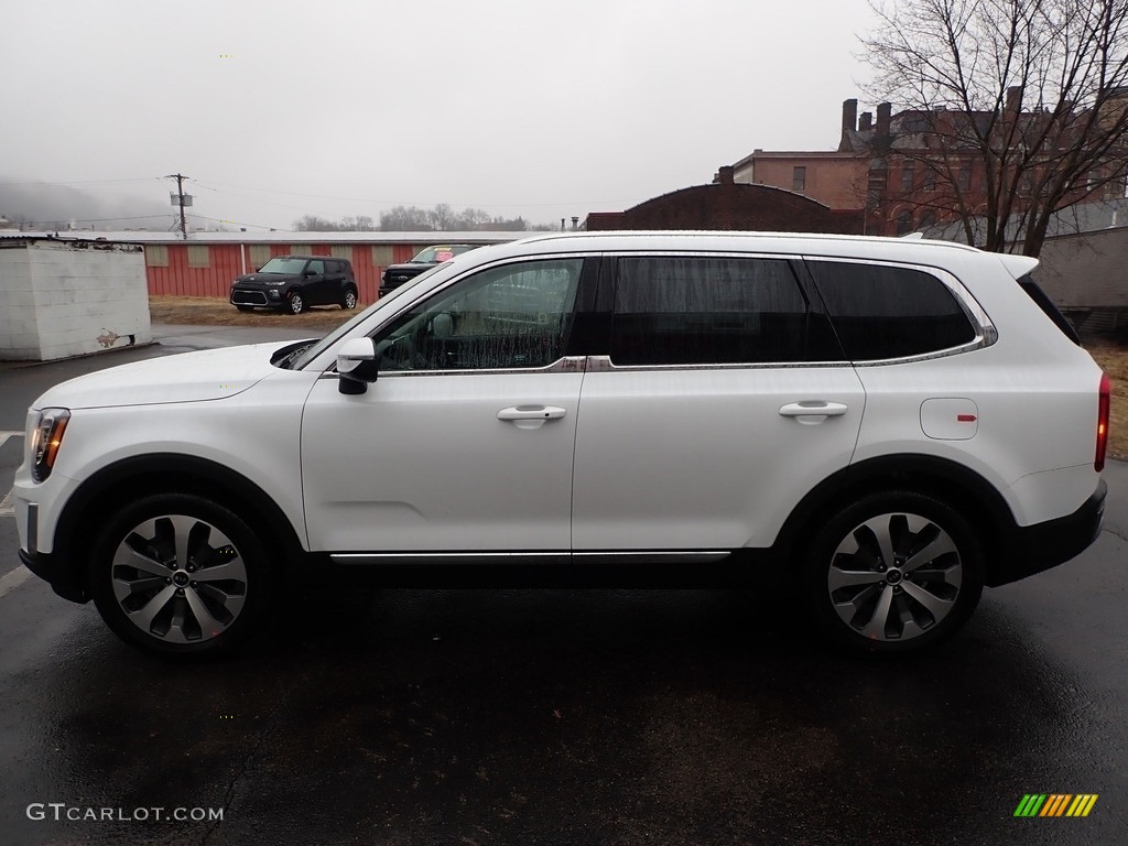 2020 Telluride EX AWD - Snow White Pearl / Black photo #6