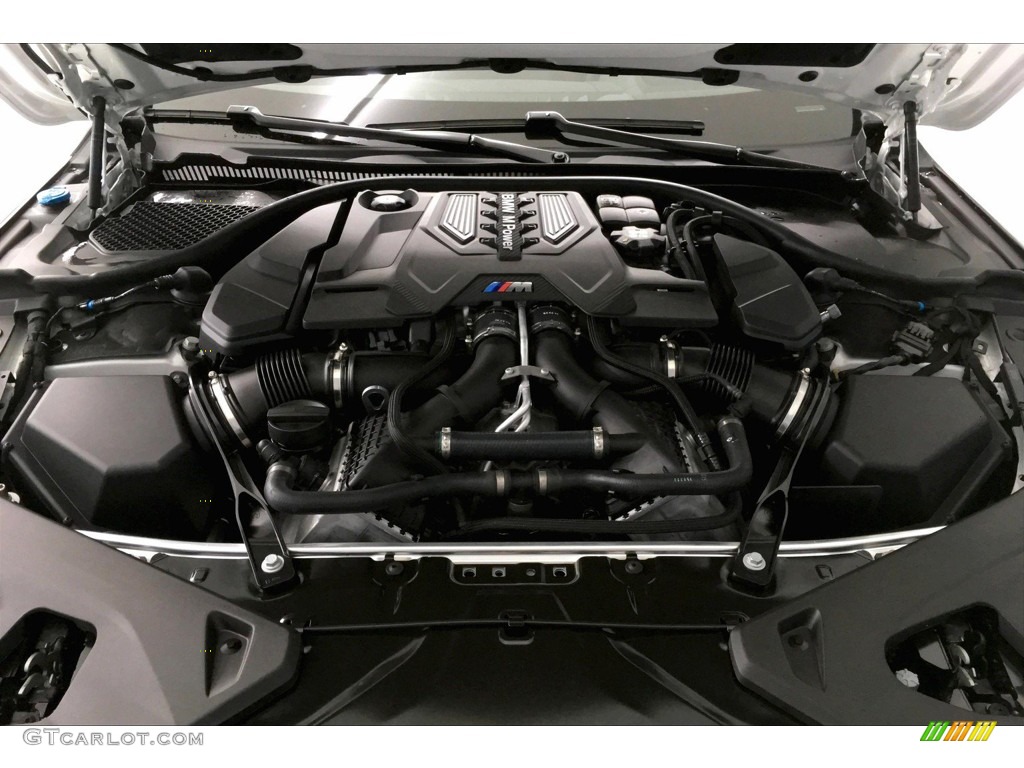 2020 BMW M8 Convertible 4.4 Liter M TwinPower Turbocharged DOHC 32-Valve VVT V8 Engine Photo #137142518