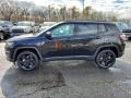 2020 Diamond Black Crystal Pearl Jeep Compass Altitude 4x4  photo #3