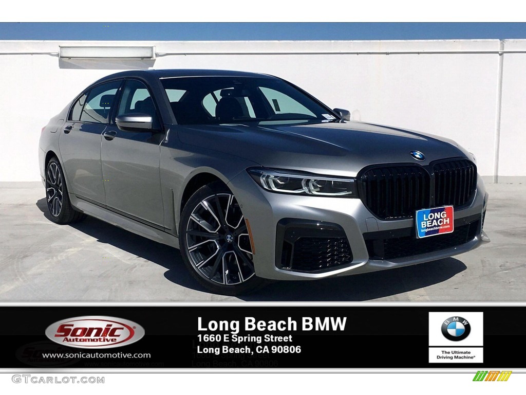 2020 7 Series 740i Sedan - Donington Grey Metallic / Black photo #1