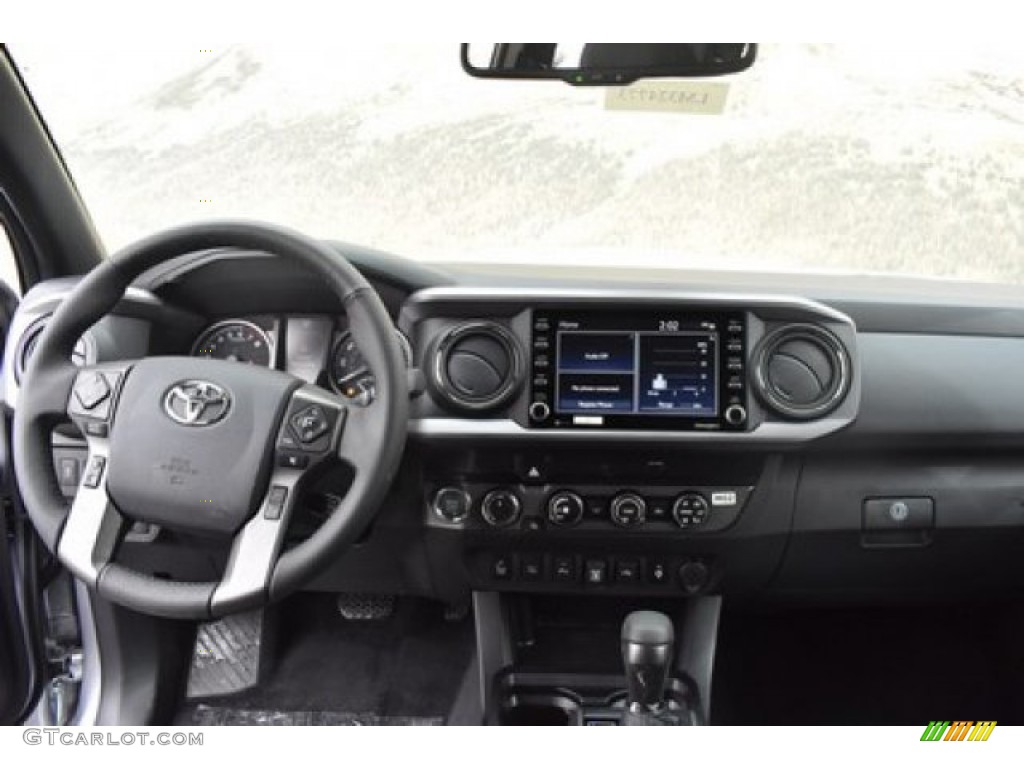 2020 Tacoma TRD Sport Double Cab 4x4 - Silver Sky Metallic / TRD Cement/Black photo #7