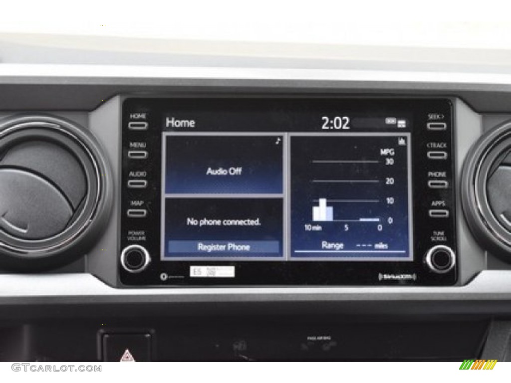 2020 Tacoma TRD Sport Double Cab 4x4 - Silver Sky Metallic / TRD Cement/Black photo #8