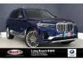 2020 Phytonic Blue Metallic BMW X7 xDrive40i  photo #1