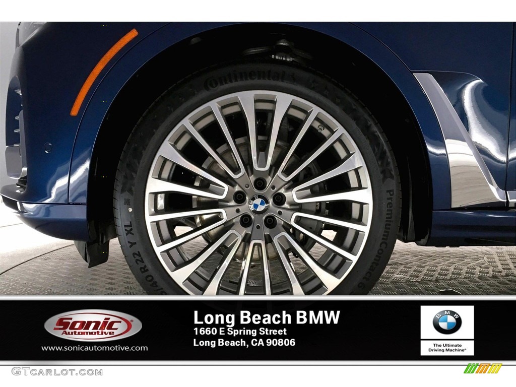 2020 X7 xDrive40i - Phytonic Blue Metallic / Black photo #9