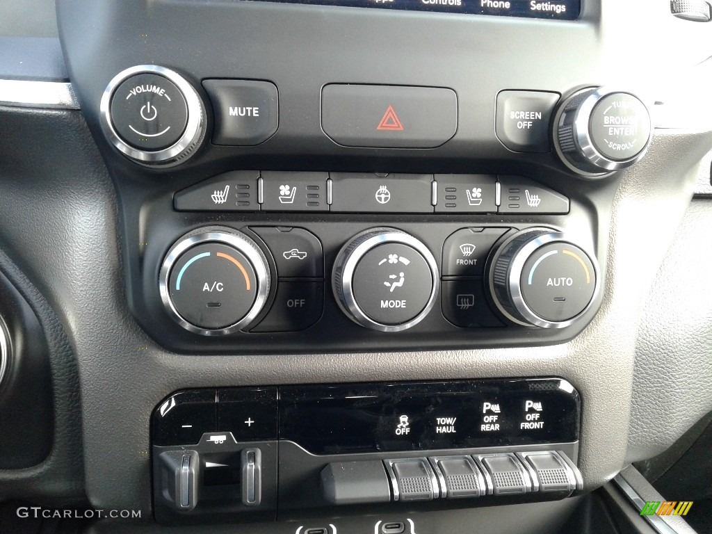 2020 Ram 2500 Laramie Crew Cab 4x4 Controls Photo #137148111