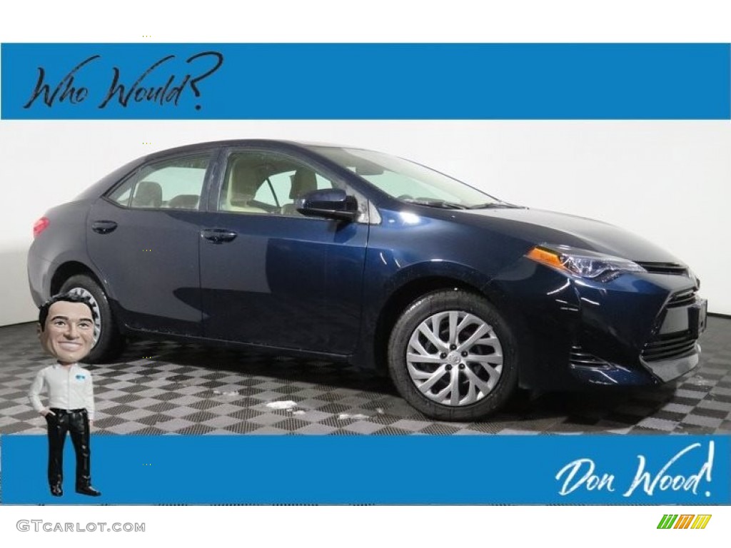 2019 Corolla LE - Galactic Aqua Mica / Almond photo #1