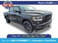 2020 Diamond Black Crystal Pearl Ram 1500 Laramie Crew Cab 4x4  photo #1