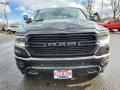 2020 Diamond Black Crystal Pearl Ram 1500 Laramie Crew Cab 4x4  photo #2